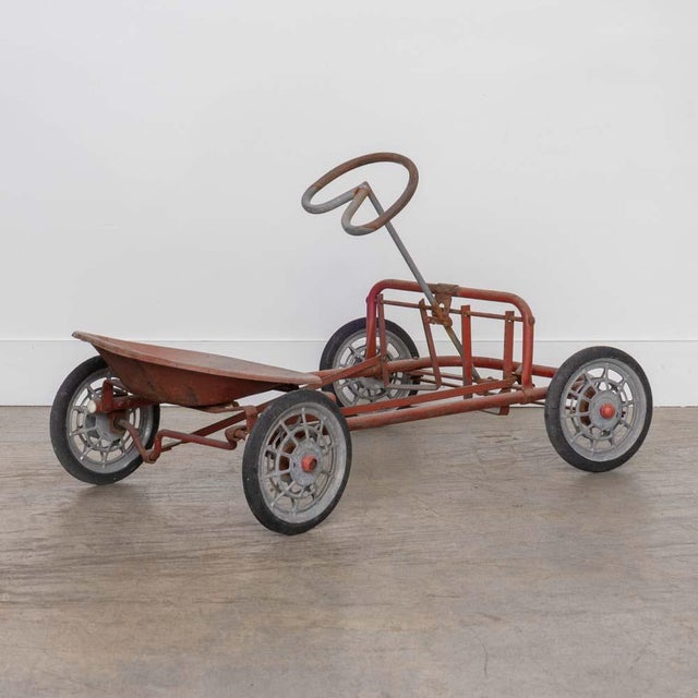 1960s 1960s Start Kart Pedal Go-Kart For Sale - Image 5 of 14