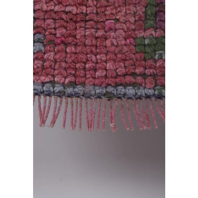 1970s Vintage Turkish Human Pictorial Rug For Sale - Image 11 of 13