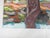 English Contemporary Expressionist Woman in Garden Painting For Sale - Image 3 of 7