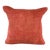 20 x 20 Hemp Pillow Turkish Cushion Natural Pinkish Red Pillow Cushion Cover For Sale