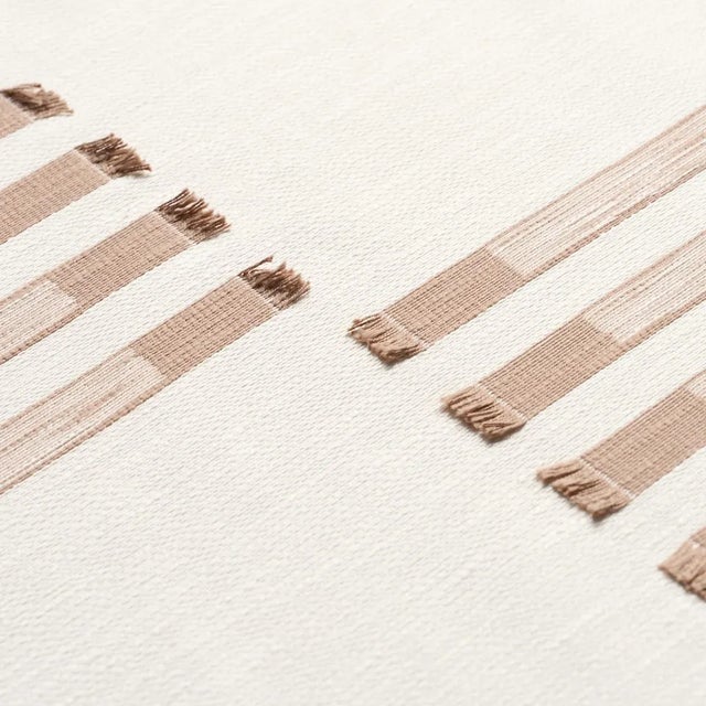 2020s SAMPLE - Schumacher Bryce Sheer Fabric In Maple For Sale - Image 5 of 5