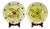 Antique 18th Century Ceramic Plates, Viterbo, Italy, Set of 2 For Sale
