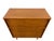 Brown 1970s Mid-Century Modern Highboy Dresser With Sculpted Drawer Fronts For Sale - Image 8 of 10