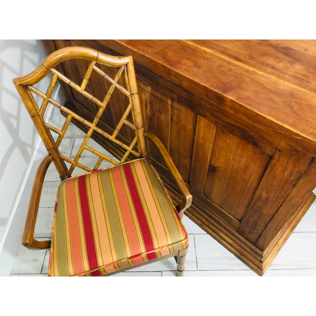 Traditional Style Teak / Driftwood Sideboard Credenza For Sale - Image 12 of 13