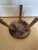 Early 20th Century Antique 3 Legged Milking Butcher Stool Reinforced Primitive Iron Straps For Sale - Image 5 of 12