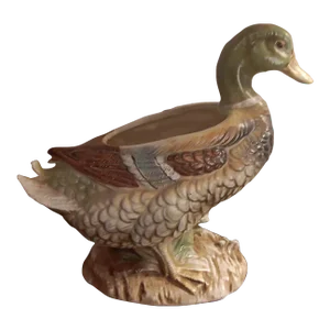 1970s Relpo Ceramic Duck Planter