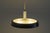 Metal Large Mid-Century Modern Pendant Lamps in Painted Metal and Opaline Glass, 1960, Set of 4 For Sale - Image 7 of 10