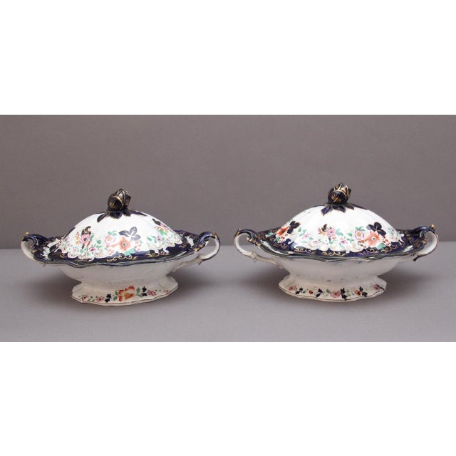 Mid 19th Century Tureens from Mason's Ironstone, 1840, Set of 2 For Sale - Image 5 of 14