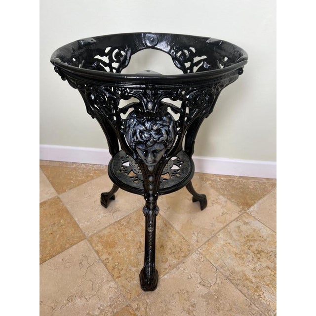 Britannia Cast Iron Occasional Table For Sale - Image 5 of 6