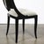 Set of Six Art Deco Sculptural Dining Chairs in Ebonized Walnut & Taupe Mohair For Sale - Image 17 of 18