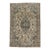 Vintage Circa 1940 Distressed Mazlagan Rug 4'5 X 6'3" For Sale