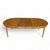 1960s Drexel Esperanto Walnut Oval Extension Dining Table With Two Leaves For Sale - Image 16 of 18