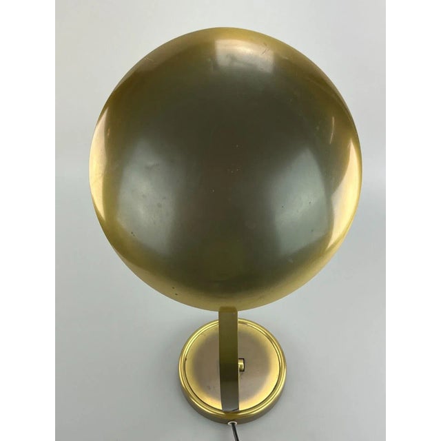 Object: table lamp Manufacturer: Emperor lights Condition: good - vintage Age: around 1960-1970 Dimensions: Width = 33.5cm...