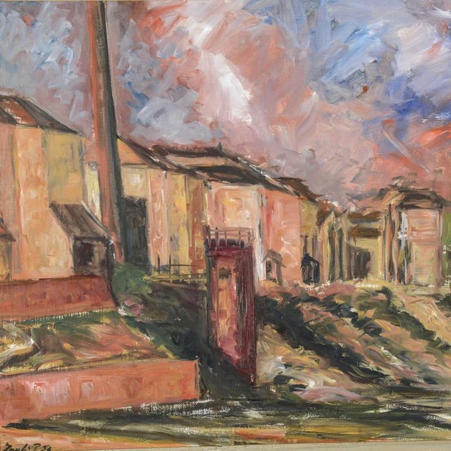 Paolo Zauli, Bologna, Painting on Canvas, Framed For Sale - Image 3 of 9