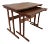 Mid Century Nh Collection Danish Teak Nesting Tables - Set of 2 For Sale