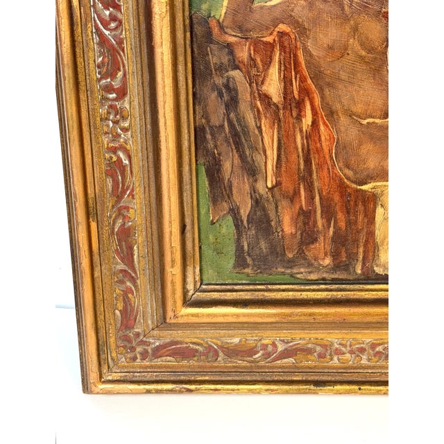 Henri Burkhard (American, 1892–1956) — Nude, Oil on Masonite For Sale - Image 15 of 15