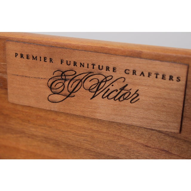 Ej Victor Painted Mahogany Sideboard Buffet For Sale - Image 18 of 18