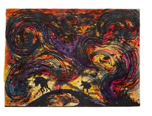 Eugène Berman, Escape from Troy, 1960s, Original Lithograph