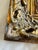 Antique French Oil on Panel Painting After François-Alfred Delobbe “Le Goûter Après Le Bain” in Ornate Gilt Frame For Sale In San Francisco - Image 6 of 8