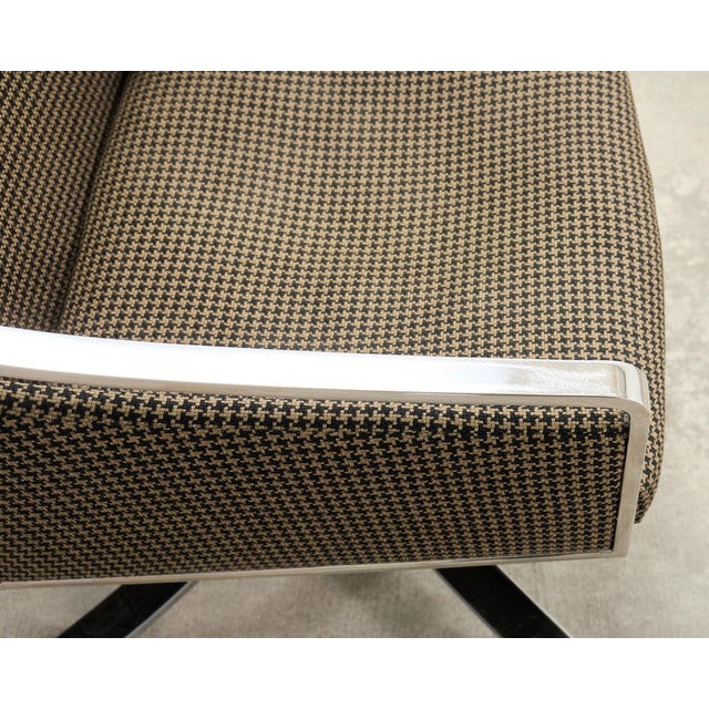 Bert England Office Swivel Steel Desk Armchair for Stow Davis For Sale - Image 11 of 18