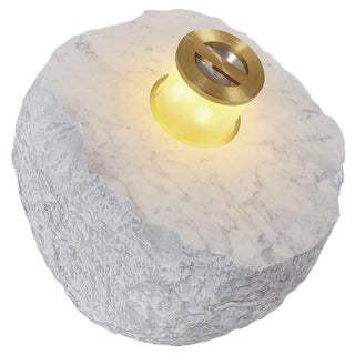 Stone Kinetic Lamp by Jan Garncarek For Sale