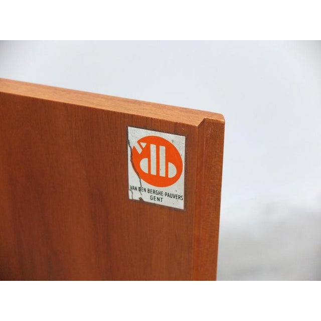 Abstracta 2-Door Cabinet by Jos de Mey for Van den Berghe-Pauvers, 1960s For Sale - Image 9 of 16