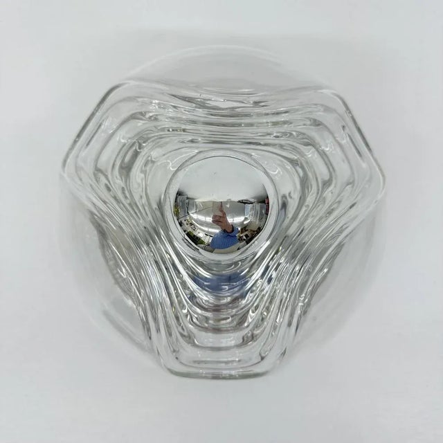 Wave Glass Wall Lamp from Peill & Putzler, 1970s For Sale - Image 18 of 18
