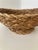 Wood Boho Chic Rush Oval Centerpiece With Wicker Rings For Sale - Image 7 of 9