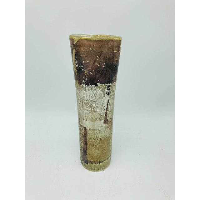 Abstract Vintage Adam Aaronson Vase for Nieman Marcus For Sale - Image 3 of 10