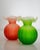 Italian Vases by Mariana Iskra for Ribes the Art of Glass, Set of 2 For Sale - Image 7 of 9