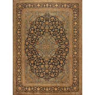 Middle Eastern Hand-Knotted Rug For Sale