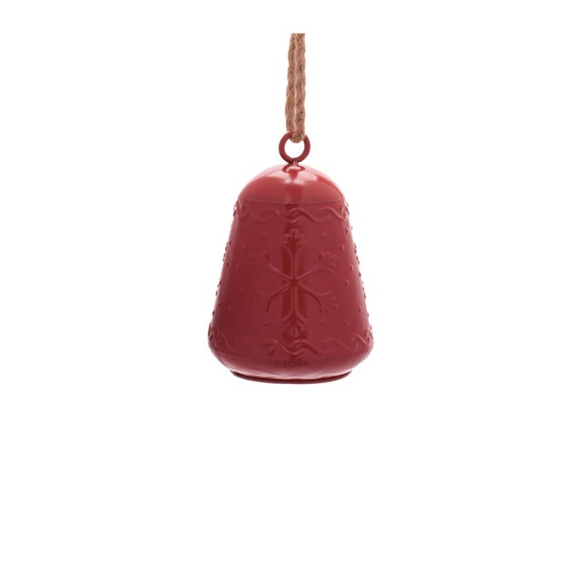 2020s Iron Bell Ornament Set of 3 For Sale - Image 5 of 5