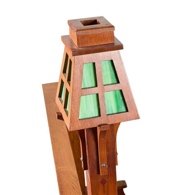 Koehler and Hinrichs Arts and Crafts Soda Fountain Booth With Table Minnesota For Sale - Image 10 of 12