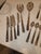 New 22 Piece Set of Bone and Stainless Flatware From Restoration Hardware For Sale - Image 9 of 11