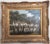 19th Century Impressionist Framed Oil on Canvas, Oakland Estuary by California Artist Joseph Lee For Sale - Image 4 of 4