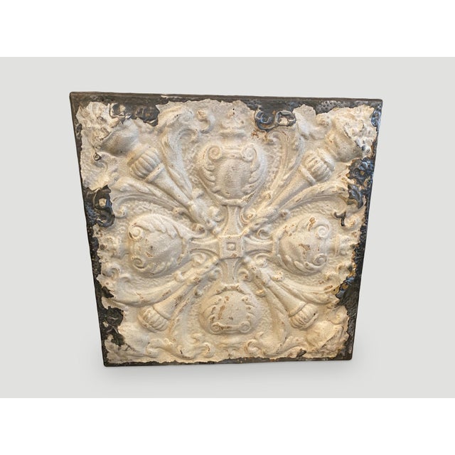 Antique Tin Ceiling Remnant For Sale - Image 18 of 18