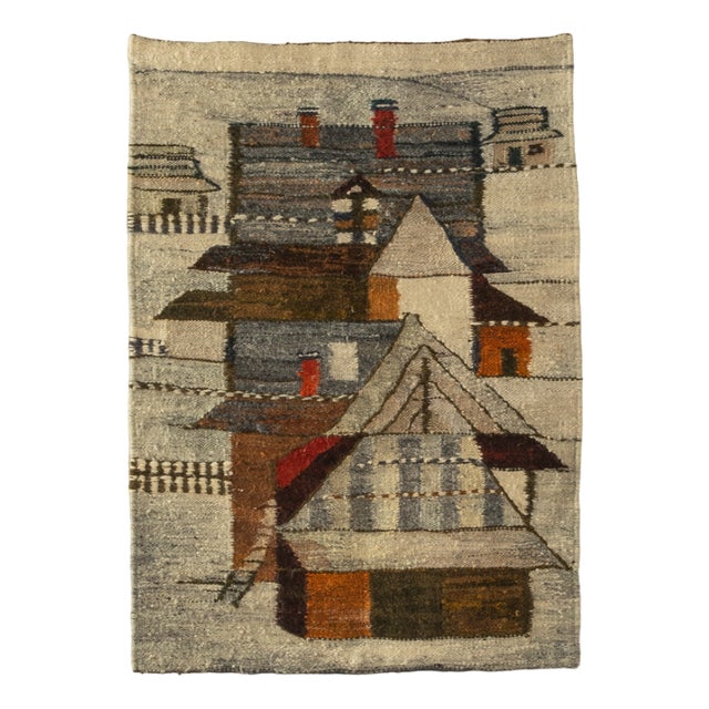 Tapestry by Hanna Czajkowska, 1970s For Sale