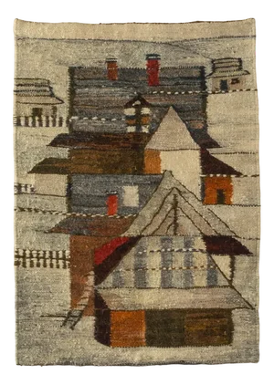 Tapestry by Hanna Czajkowska, 1970s