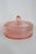 Pink Depression Glass Etched Lidded Candy Dish 4631b For Sale - Image 13 of 17