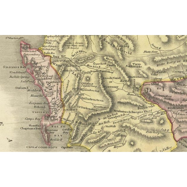 North & South Africa Double Map, 1825 For Sale - Image 5 of 14