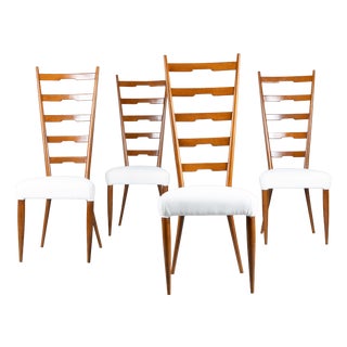 Vintage Chairs from Gio Ponti, 1940s, Set of 4 For Sale