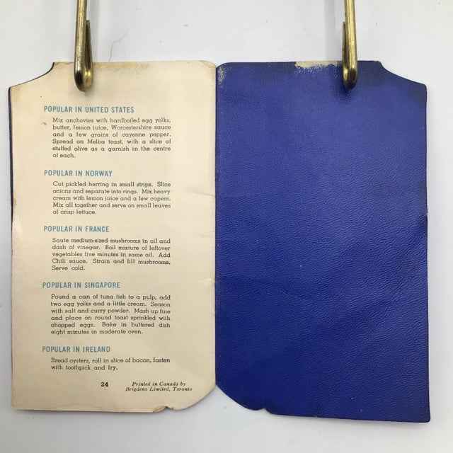 1930's Hiram Walker “How to Be a Good Mixer” Cocktail Recipe Booklet For Sale - Image 12 of 13