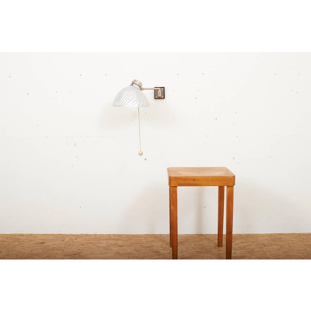 Wall Lamp with Glass Shade from BAG Turgi, 1933 For Sale - Image 12 of 13