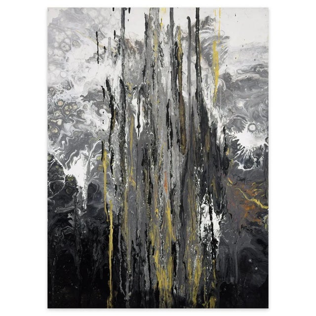 Birth of Mystery - Acrylic on Canvas by Elena Ksanti - 2019 2019 For Sale - Image 4 of 4