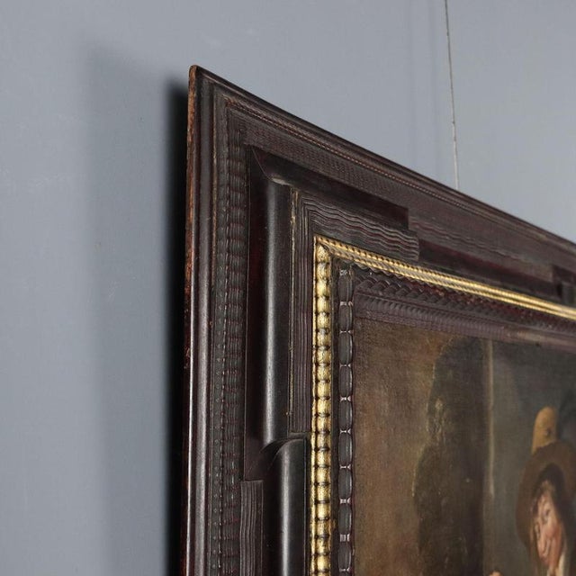 Giacomo Francesco Cipper, Figurative Composition, Oil Painting on Canvas For Sale - Image 9 of 12