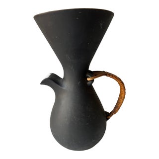 1950s Vintage Kenji FujitaPorcelain Coffee Carafe Pitcher Chemex Style For Sale