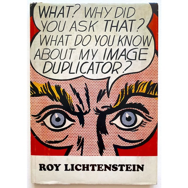 Roy Lichtenstein Vintage 1969 1st Edtn Mid Century Modern