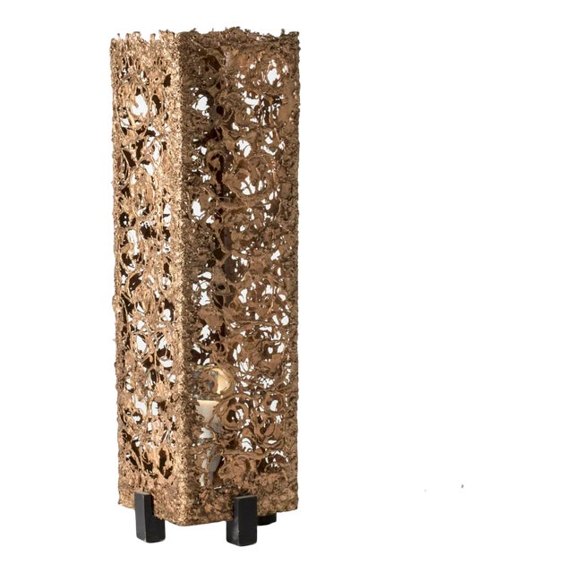 Mid-Century Swedish Copper Floor Lamp For Sale