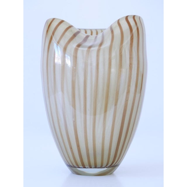 Mid-Century Modern Mid-Century Modern Murano Glass Vase, Italy, 1960s For Sale - Image 3 of 18