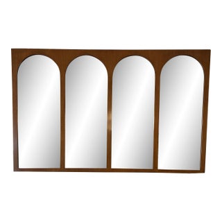 1950s t.h. Robsjohn-Gibbings Arch Coliseum Wall Mirror for Widdicomb For Sale